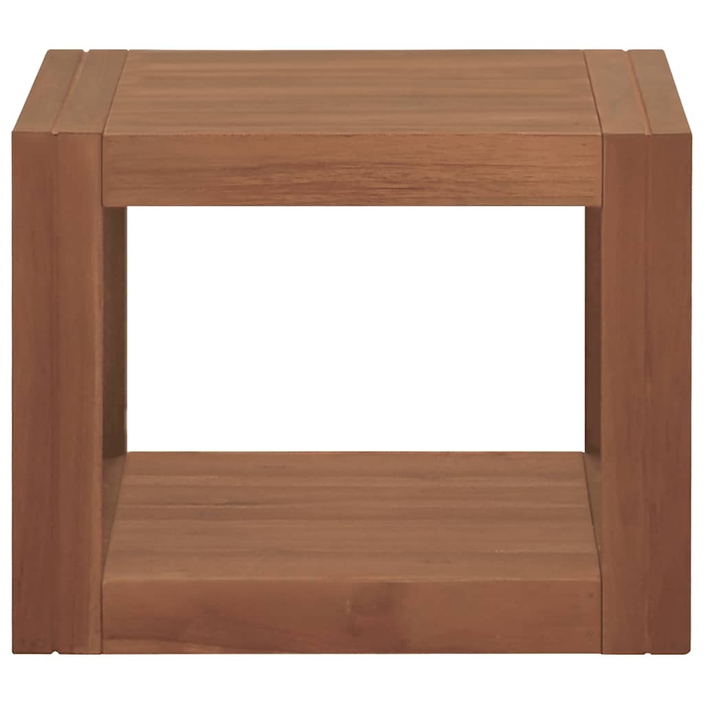 Zidni kupaonski ormarić 45 x 45 x 35 cm od masivne tikovine