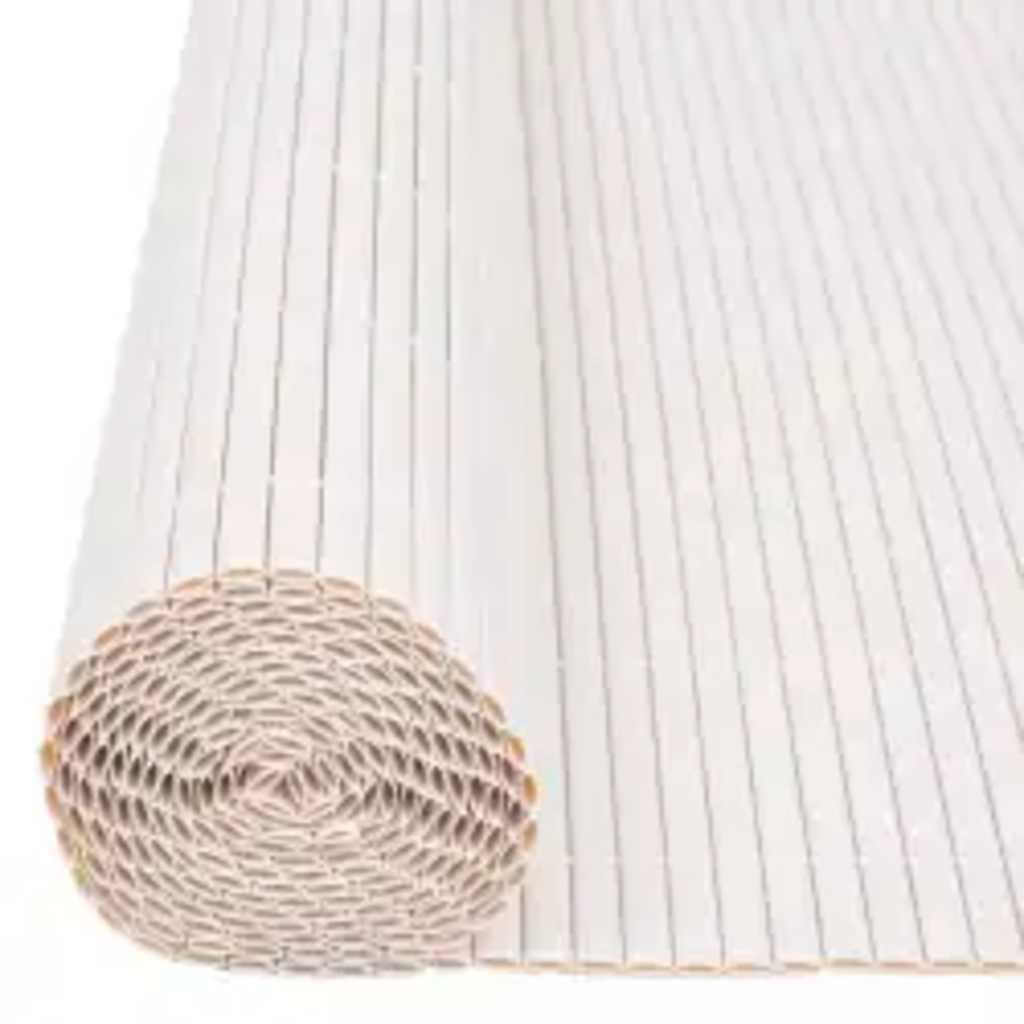 Dvostrana vrtna ograda 110 x 400 cm bijela