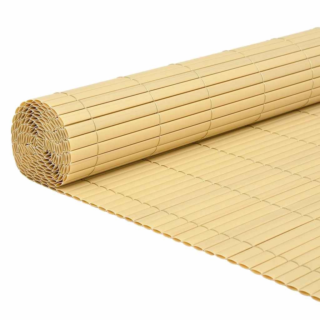 Dvostrana vrtna ograda 110 x 400 cm žuta