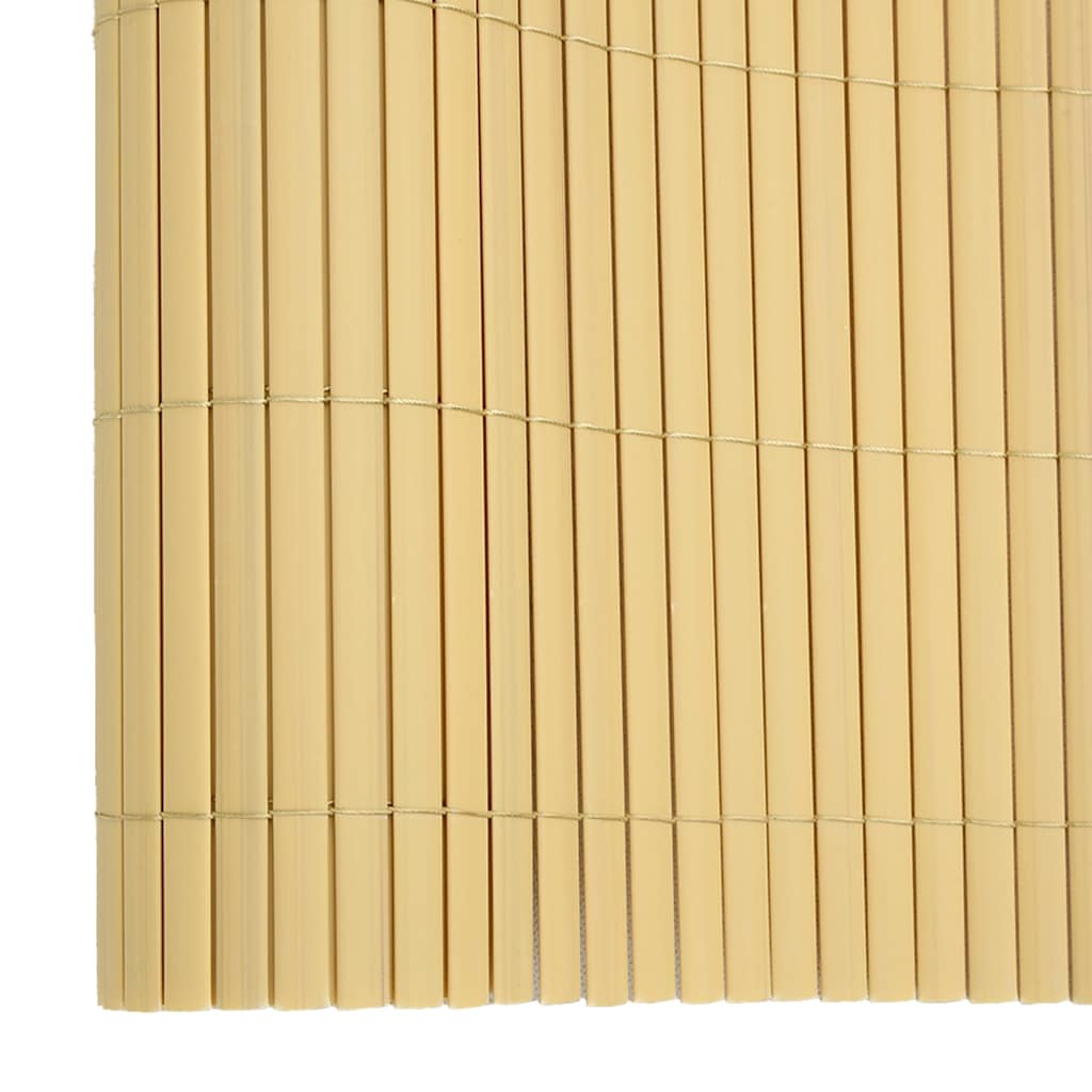 Dvostrana vrtna ograda 110 x 400 cm žuta