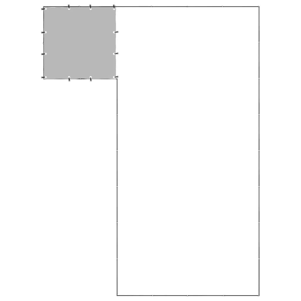Kavez za pse crni 10,89 m² čelični