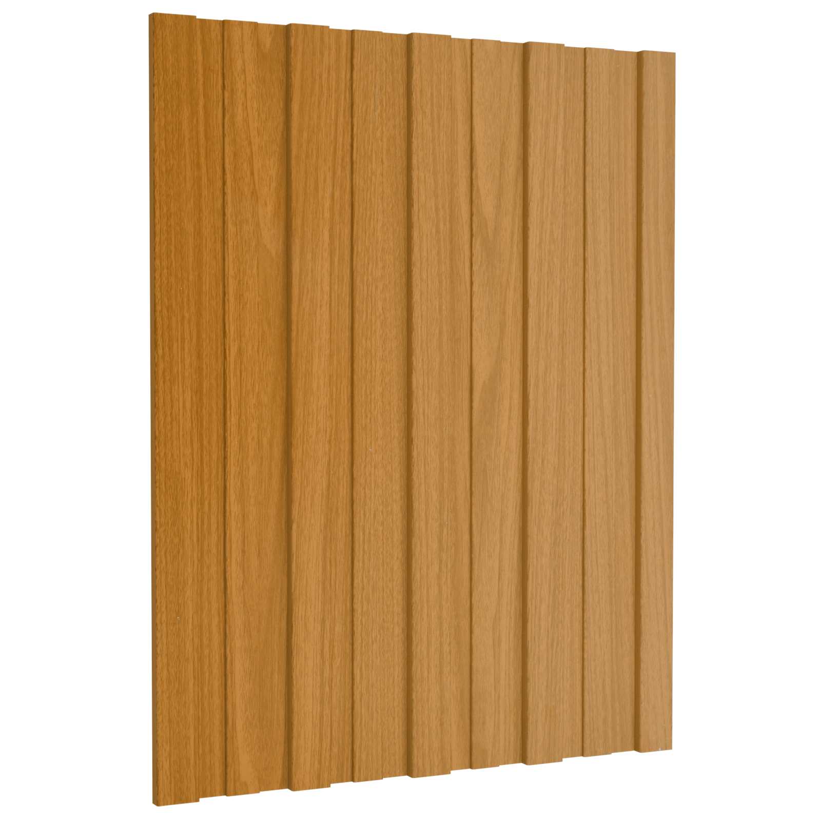 Krovni panel 12 pcs Prirodna 60 x 45 cm Pocinčani čelik