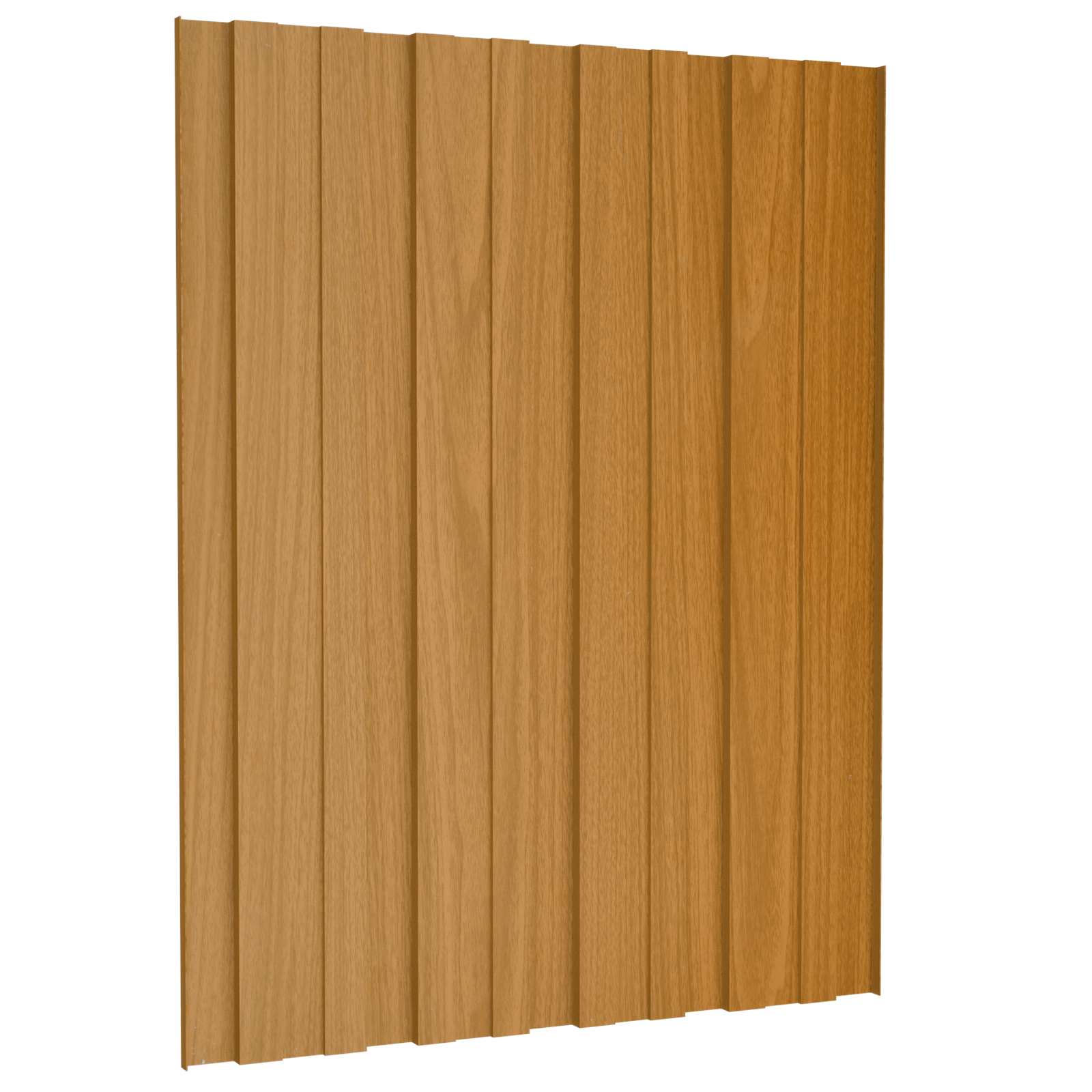 Krovni panel 12 pcs Prirodna 60 x 45 cm Pocinčani čelik