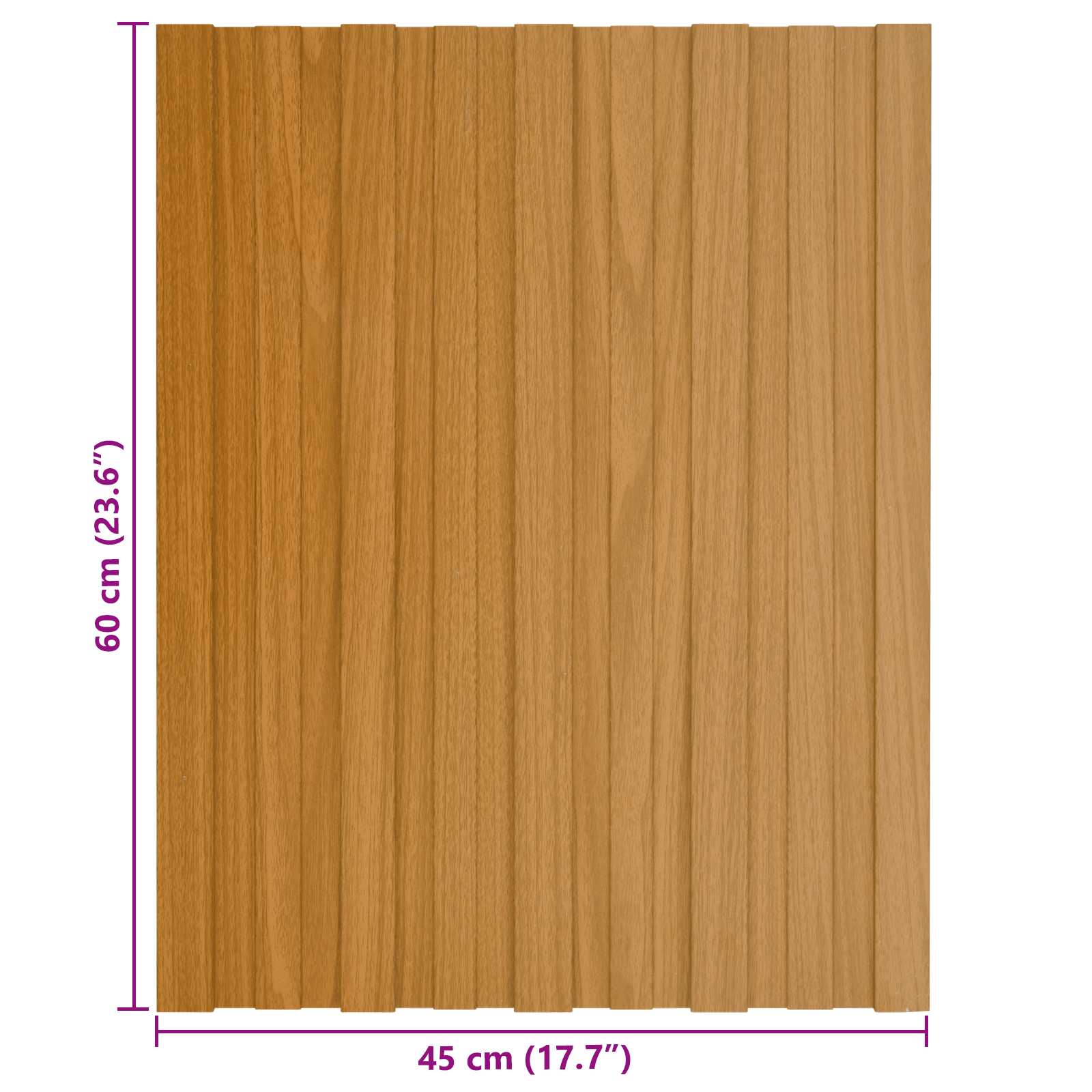 Krovni panel 12 pcs Prirodna 60 x 45 cm Pocinčani čelik