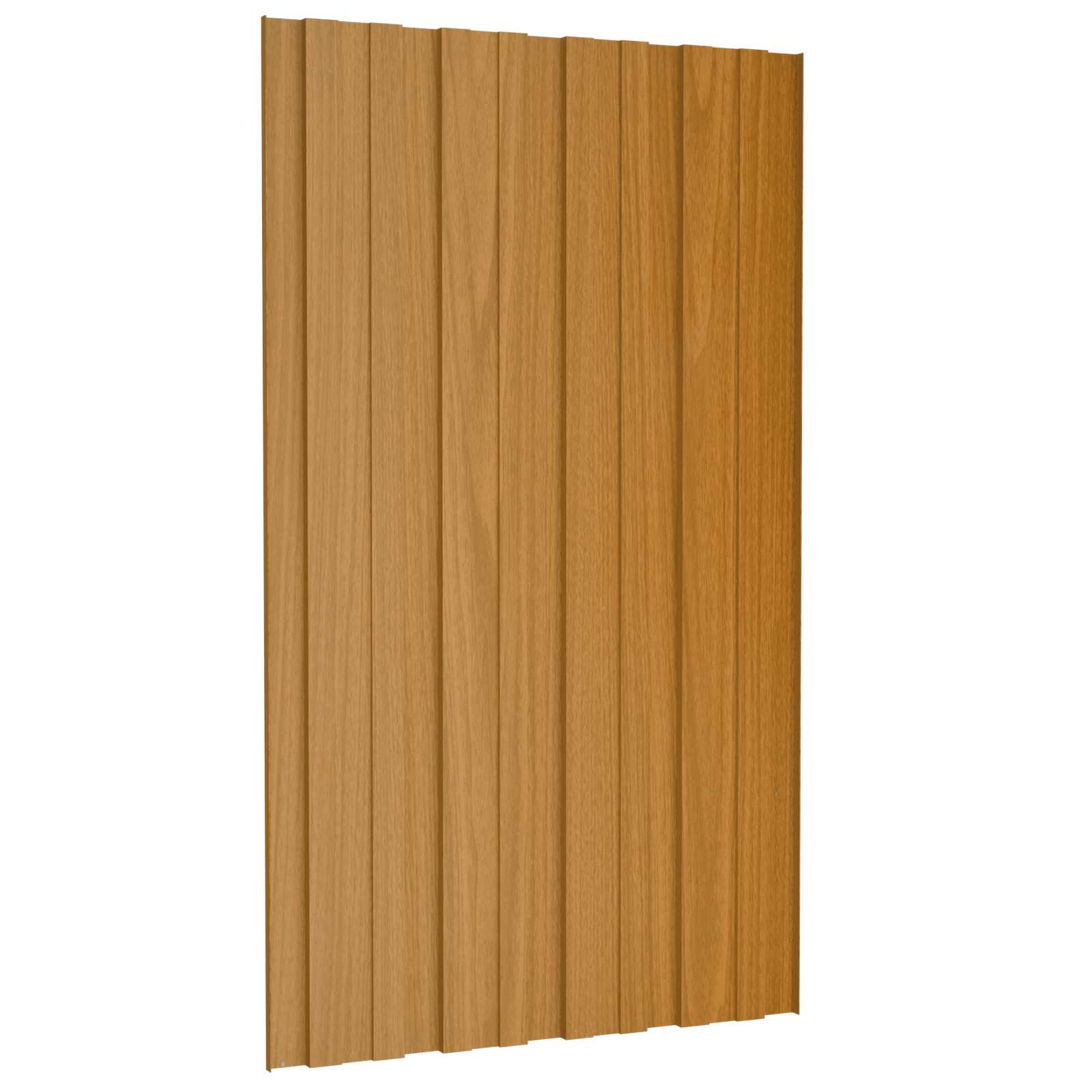 Krovni panel 36 pcs Prirodna 80 x 45 cm Pocinčani čelik