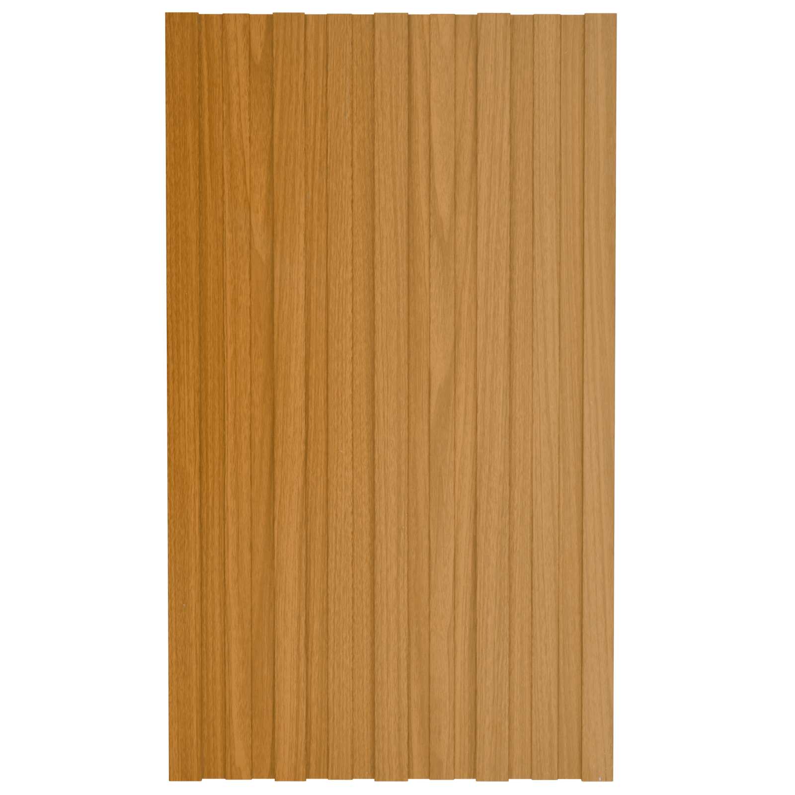 Krovni panel 36 pcs Prirodna 80 x 45 cm Pocinčani čelik