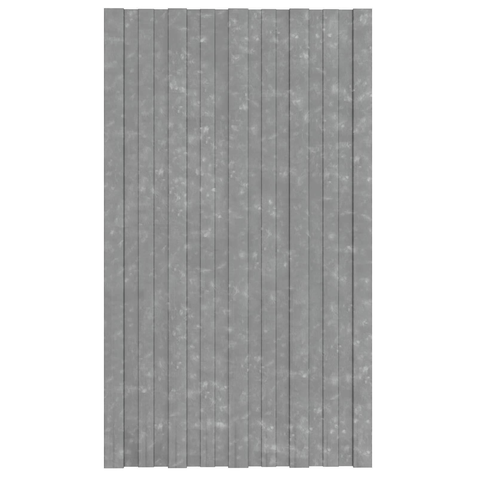 Krovni panel 36 pcs Srebrna 80 x 45 cm Pocinčani čelik