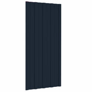 Krovni panel 12 pcs Antracit 100 x 45 cm Pocinčani čelik