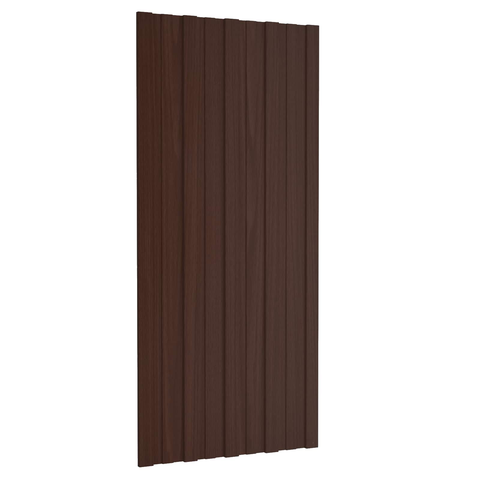 Krovni panel 36 pcs Smeđa 100 x 45 cm Pocinčani čelik