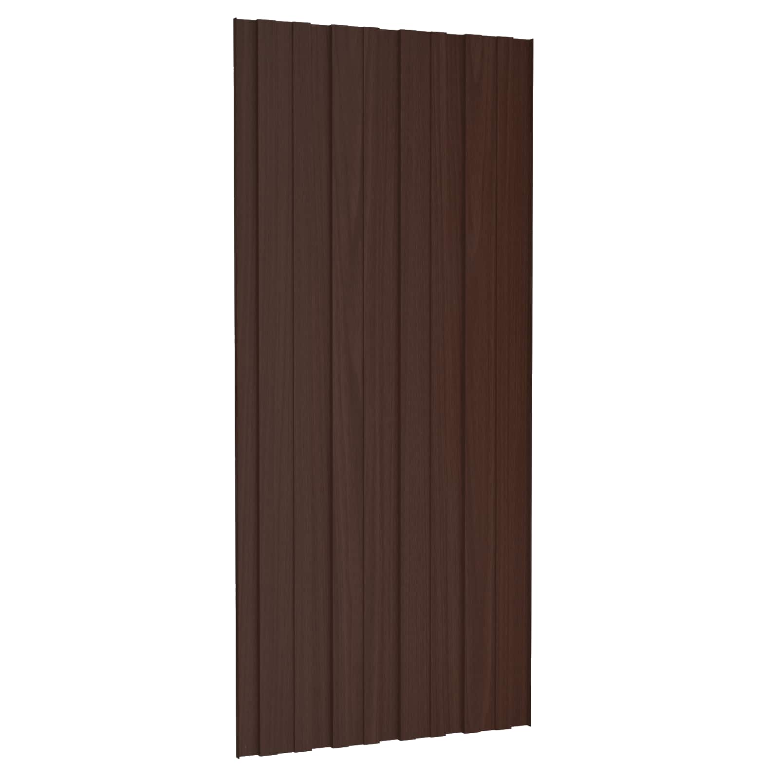 Krovni panel 36 pcs Smeđa 100 x 45 cm Pocinčani čelik