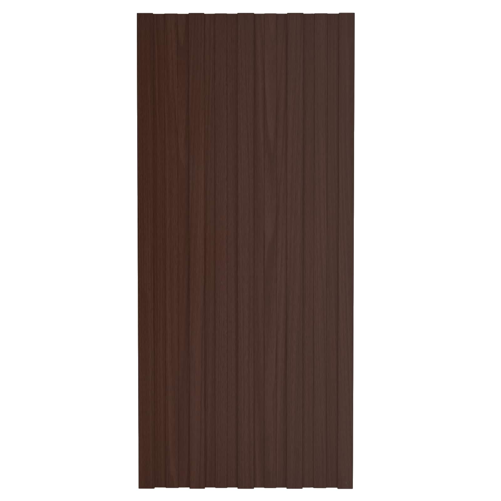 Krovni panel 36 pcs Smeđa 100 x 45 cm Pocinčani čelik