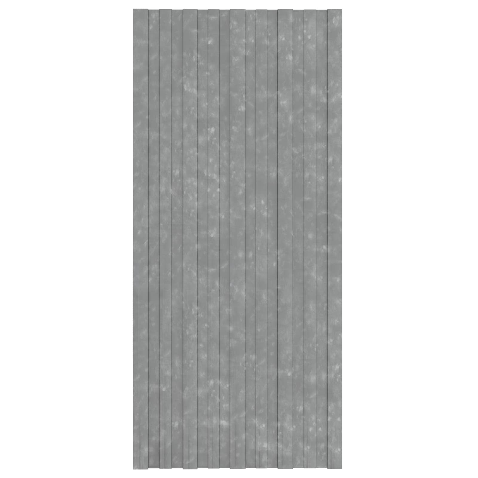 Krovni panel 12 pcs Srebrna 100 x 45 cm Pocinčani čelik