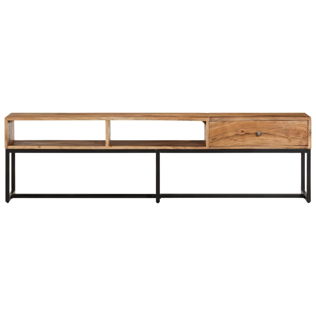 TV ormarić 160 x 30 x 45 cm od masivnog bagremovog drva