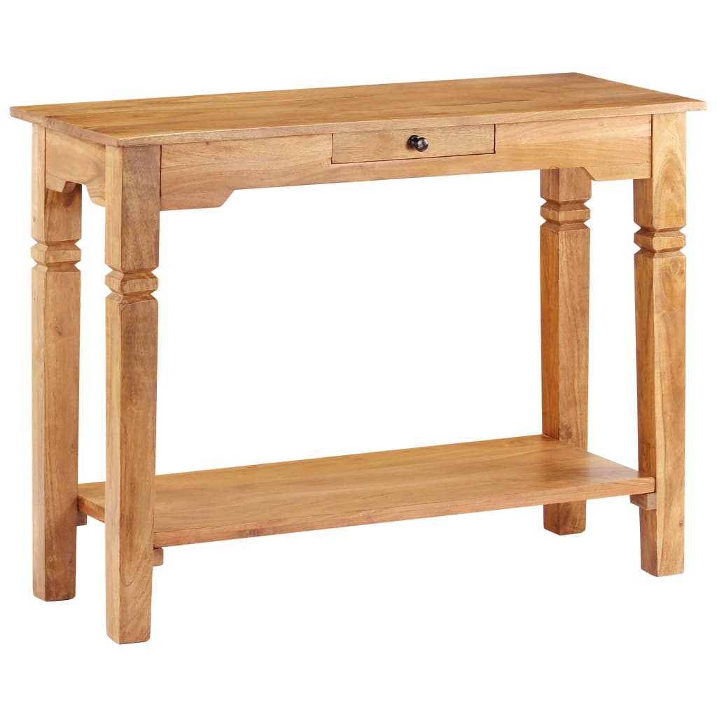 Konzolni stol 100 x 40 x 76 cm od masivnog bagremovog drva