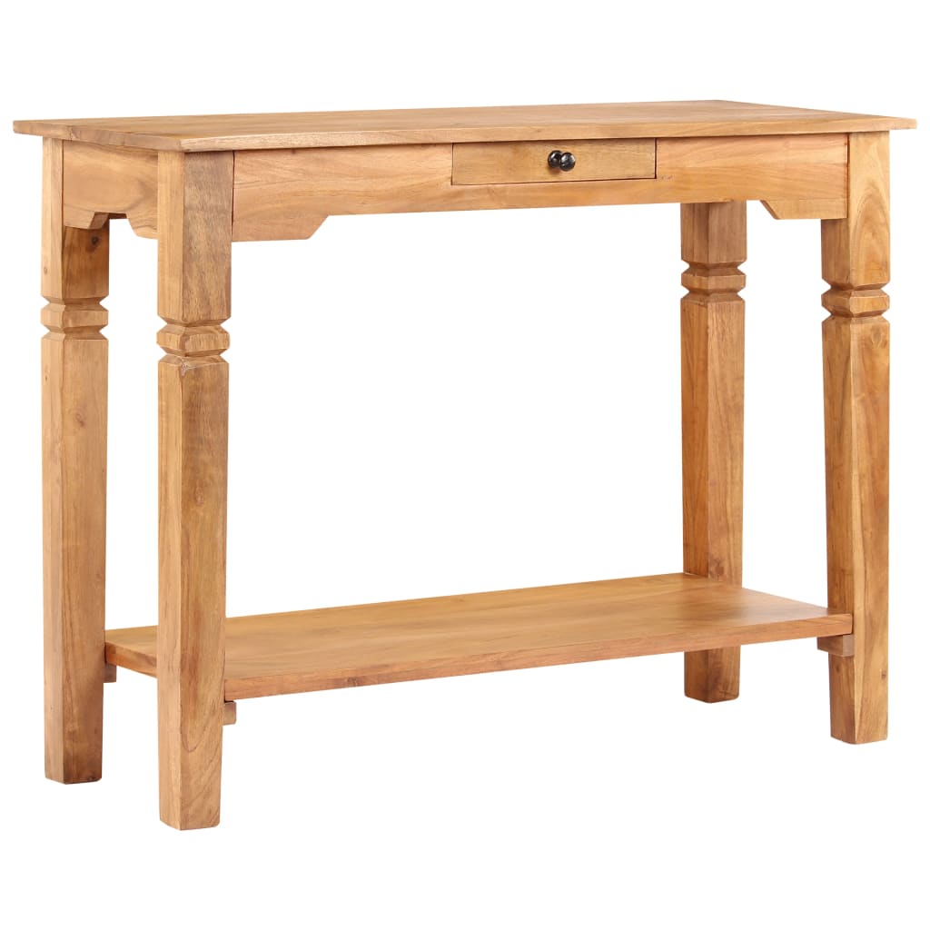 Konzolni stol 100 x 40 x 76 cm od masivnog bagremovog drva