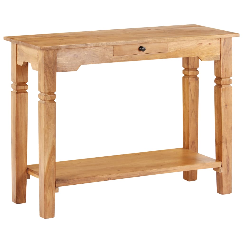Konzolni stol 100 x 40 x 76 cm od masivnog bagremovog drva