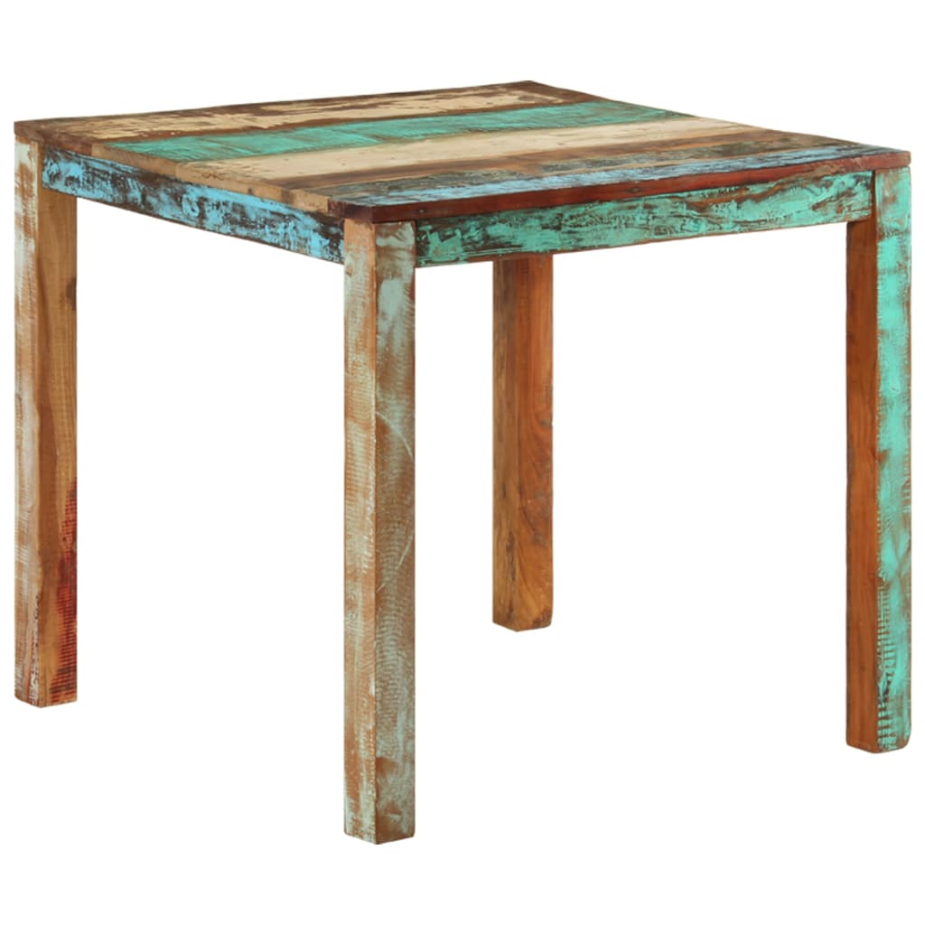 Blagovaonski stol 82 x 80 x 76 cm od masivnog obnovljenog drva