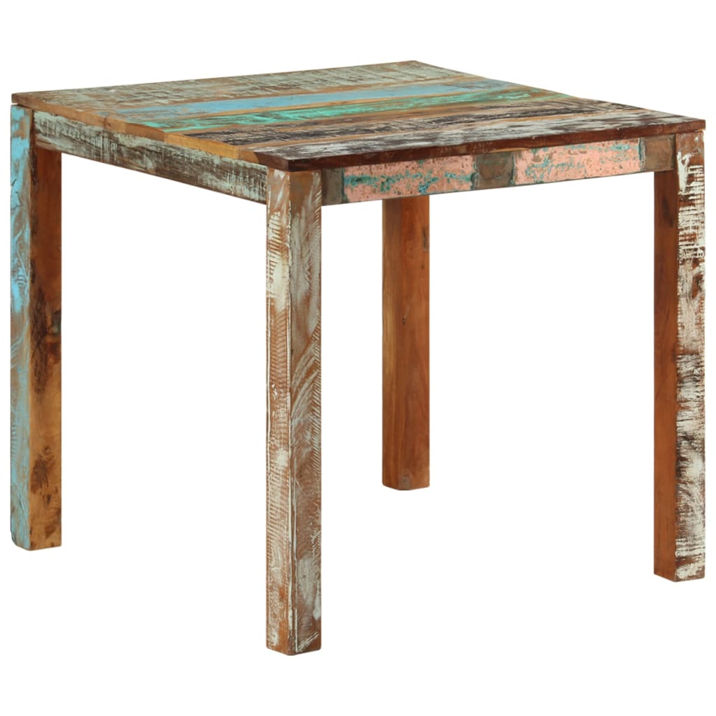 Blagovaonski stol 82 x 80 x 76 cm od masivnog obnovljenog drva