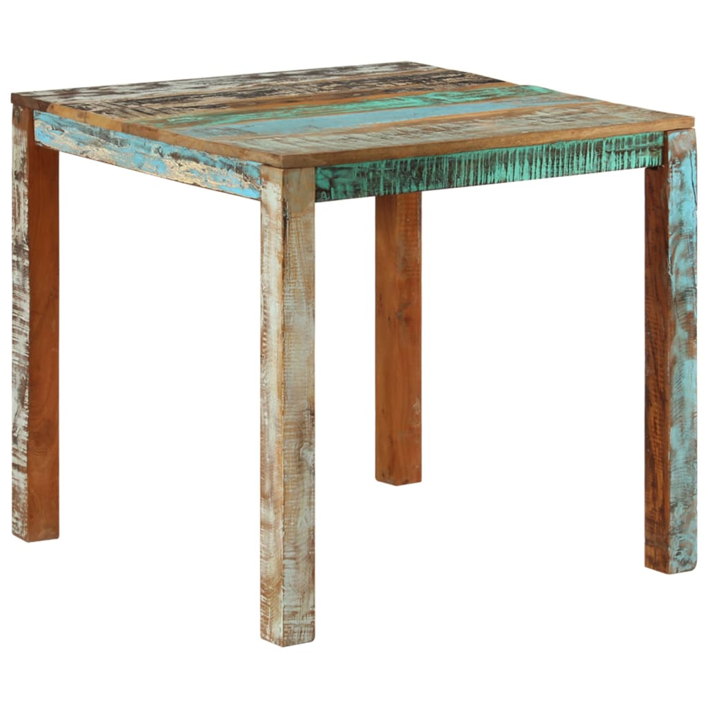Blagovaonski stol 82 x 80 x 76 cm od masivnog obnovljenog drva