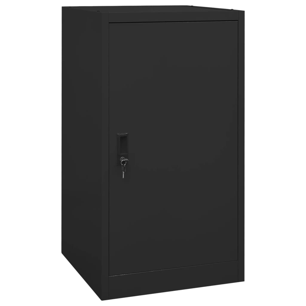 Ormarić za sedla crni 53 x 53 x 105 cm čelični