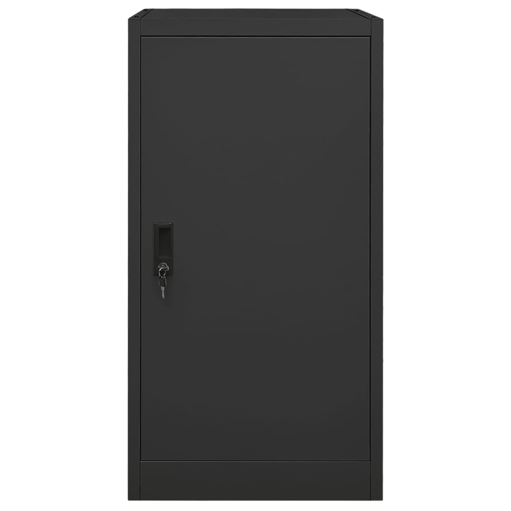 Ormarić za sedla antracit 53 x 53 x 105 cm čelični