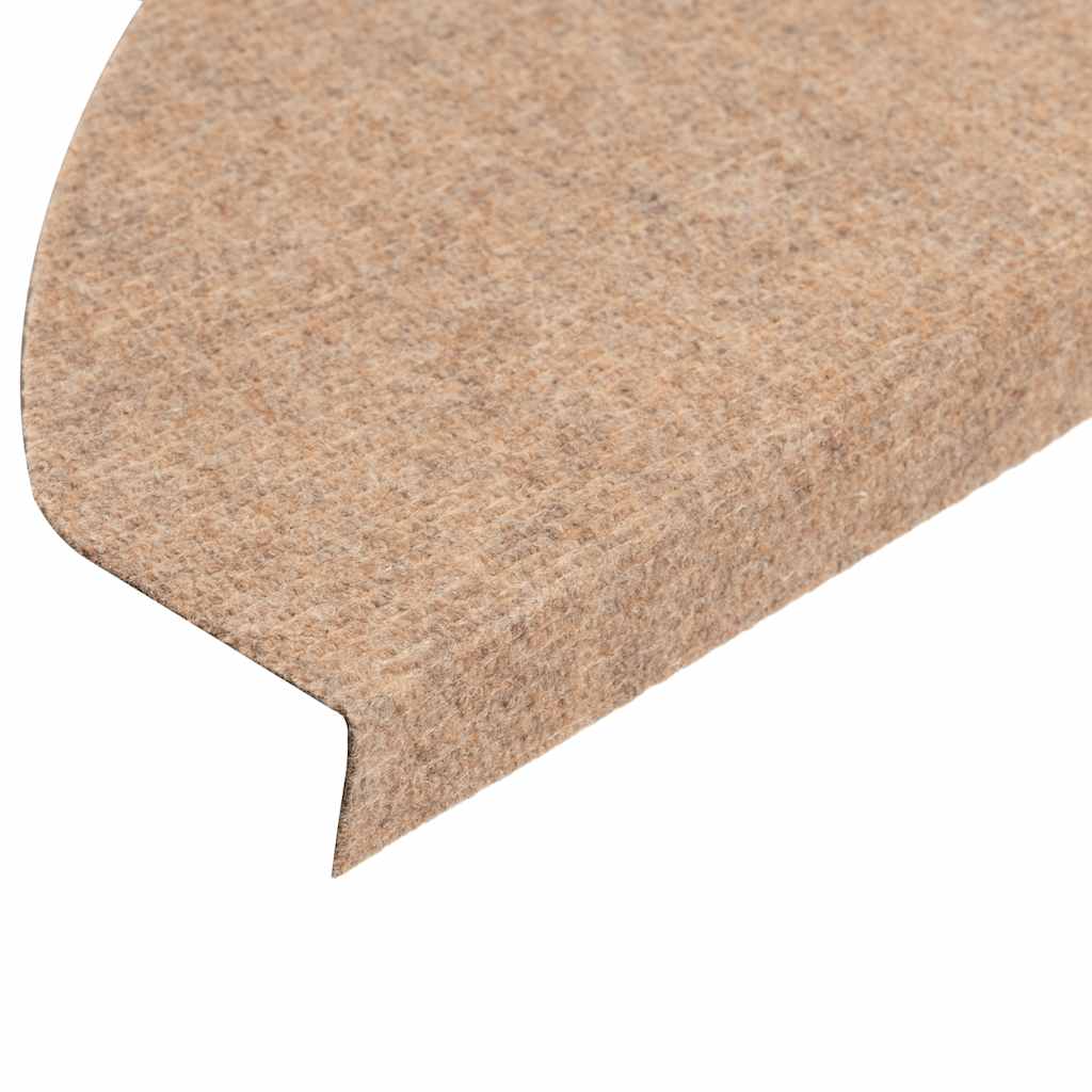 Samoljepljivi otirači za stepenice 15 kom 65x22,5x3,5 cm bež