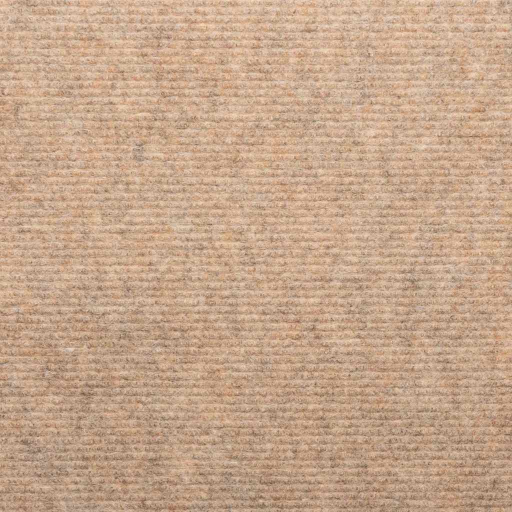 Samoljepljivi otirači za stepenice 15 kom 65x22,5x3,5 cm bež