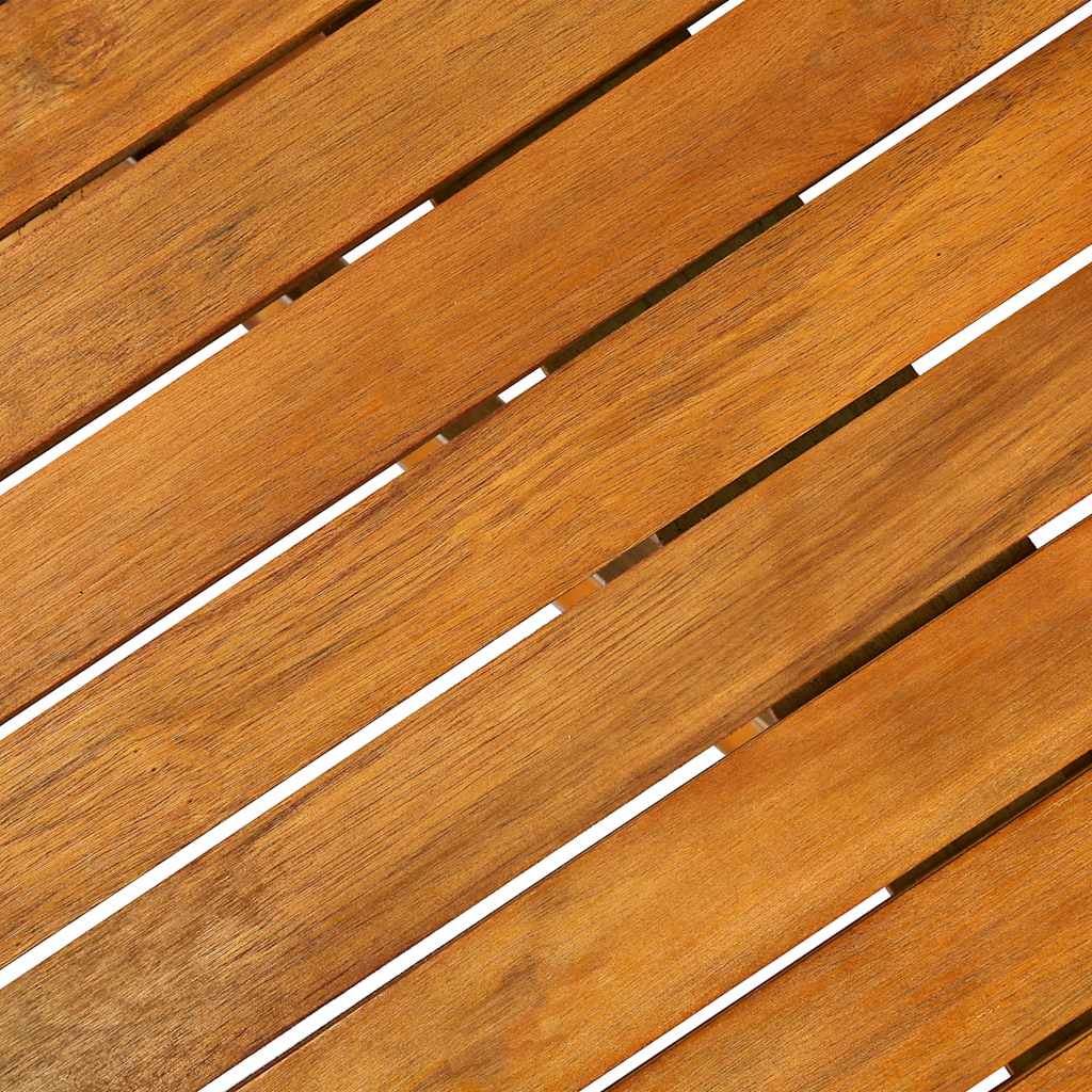 5-dijelni vrtni blagovaonski set od masivnog bagremovog drva
