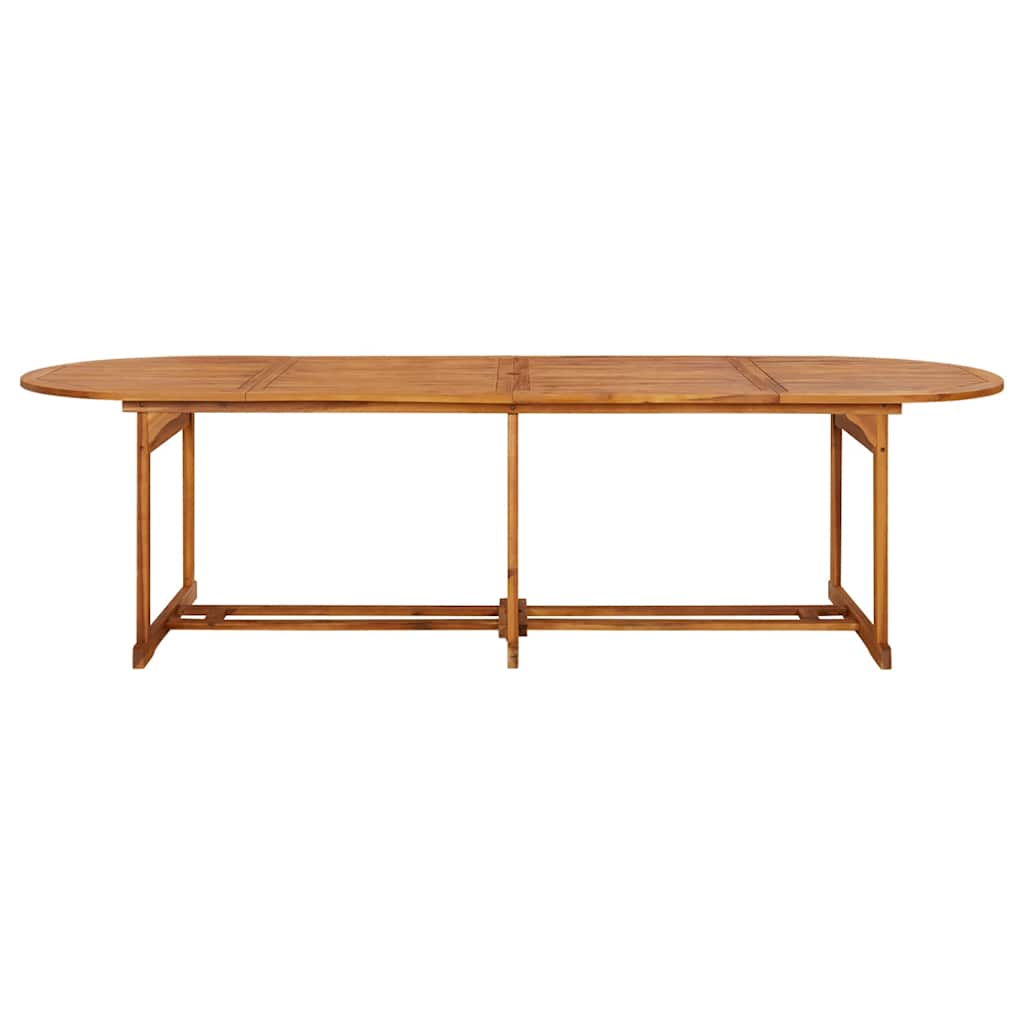 13-dijelni vrtni blagovaonski set 280x90x75 cm bagremovog drva