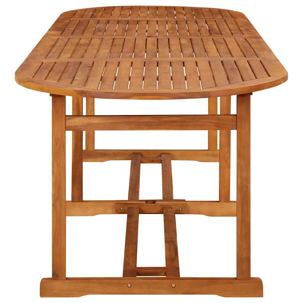 13-dijelni vrtni blagovaonski set 280x90x75 cm bagremovog drva