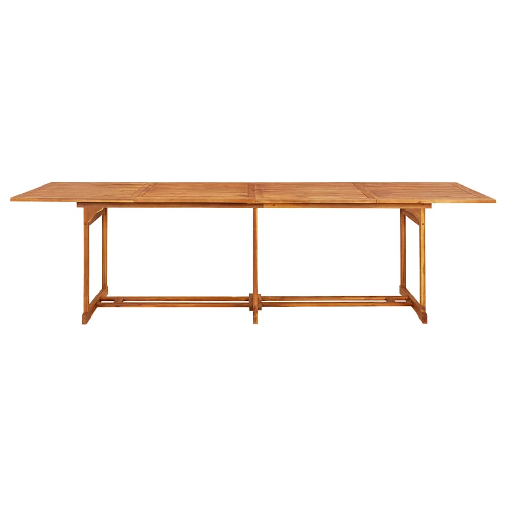 11-dijelni vrtni blagovaonski set 280x90x75 cm bagremovog drva Smeđa