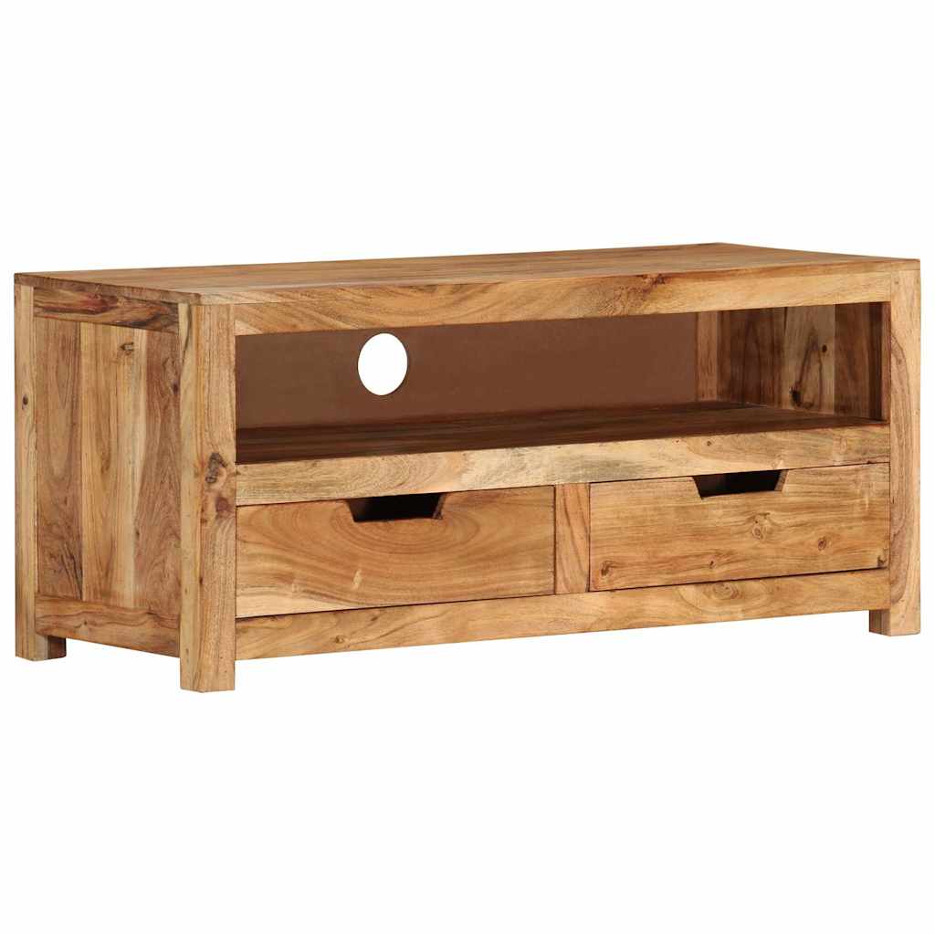 TV ormarić 88 x 35 x 40 cm od masivnog bagremovog drva