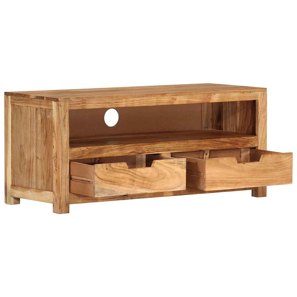 TV ormarić 88 x 35 x 40 cm od masivnog bagremovog drva