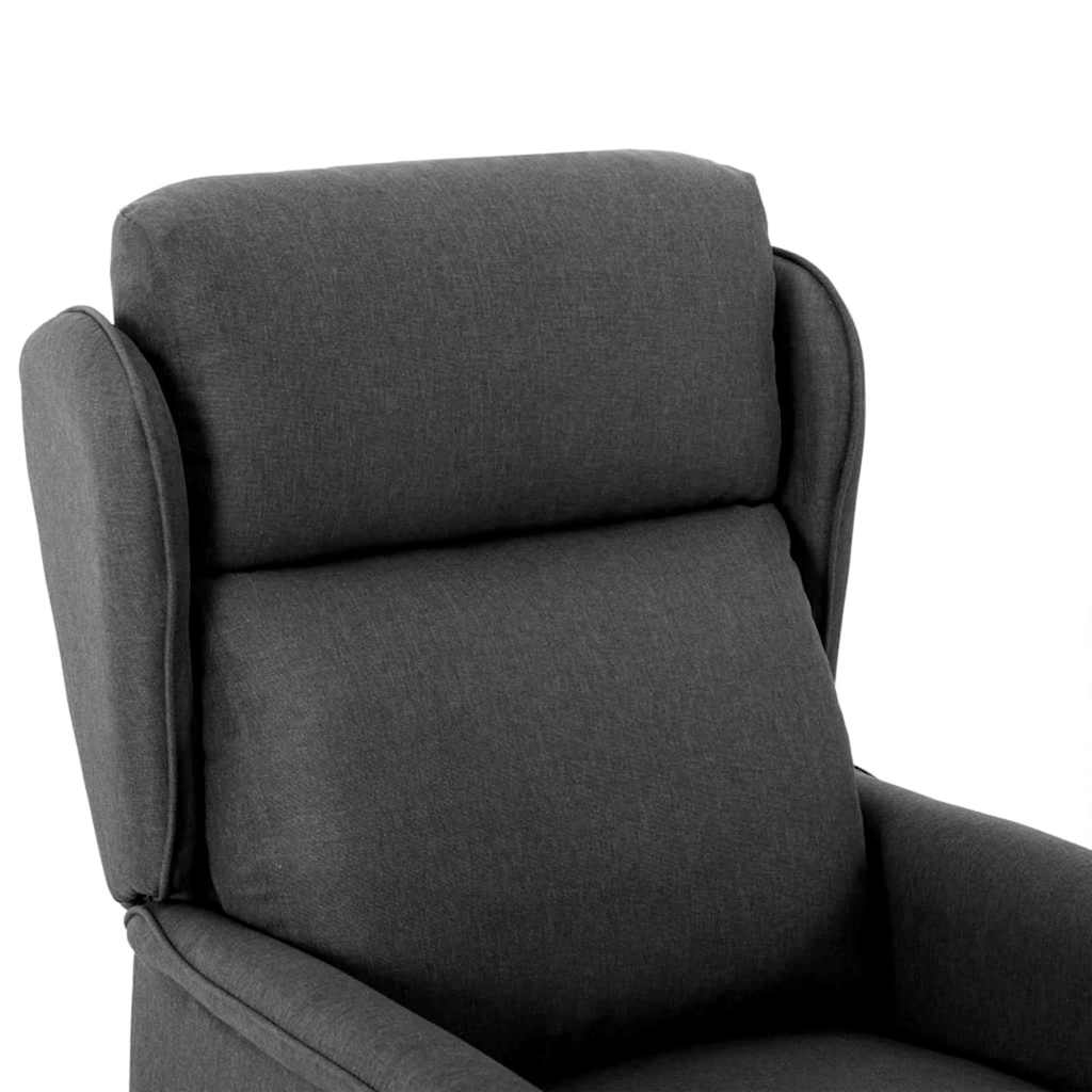 Naslonjač Tamno siva 66.5 x 94 x 101.5 cm Poliester