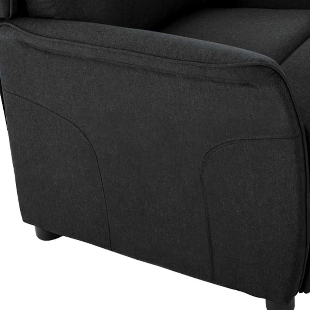 Naslonjač Crna 66.5 x 94 x 101.5 cm Poliester