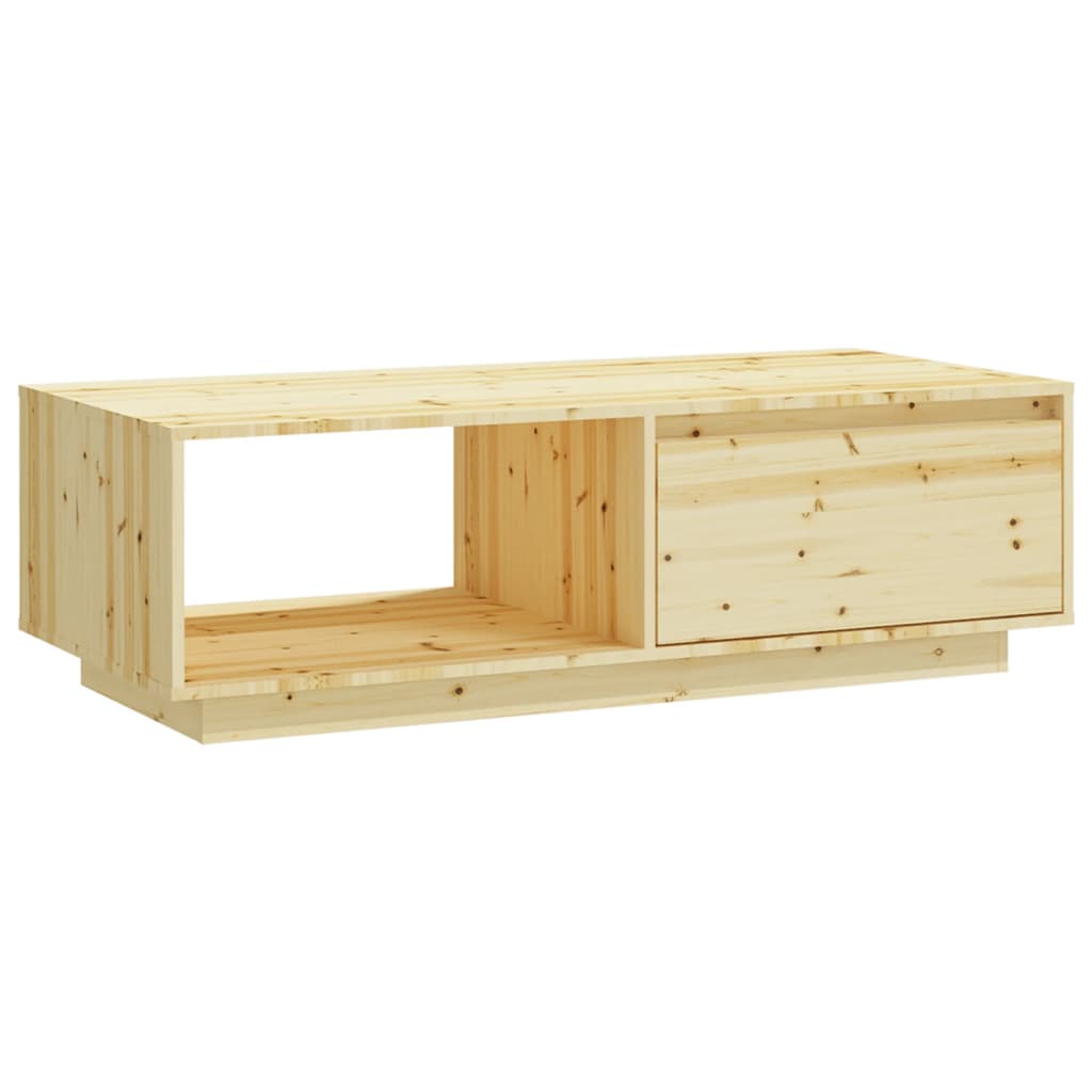 Stolić za kavu 110 x 50 x 33,5 cm od masivne jelovine