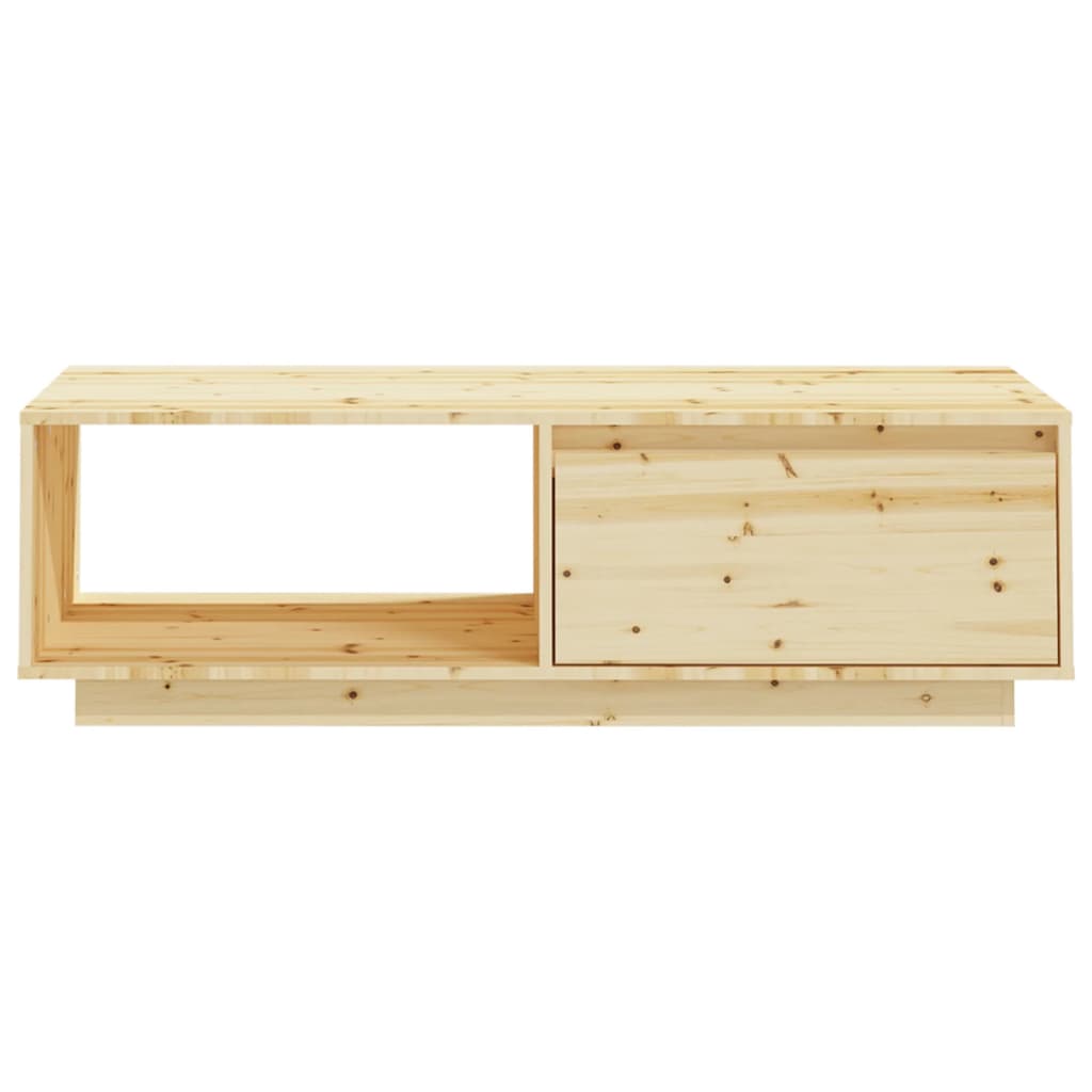 Stolić za kavu 110 x 50 x 33,5 cm od masivne jelovine