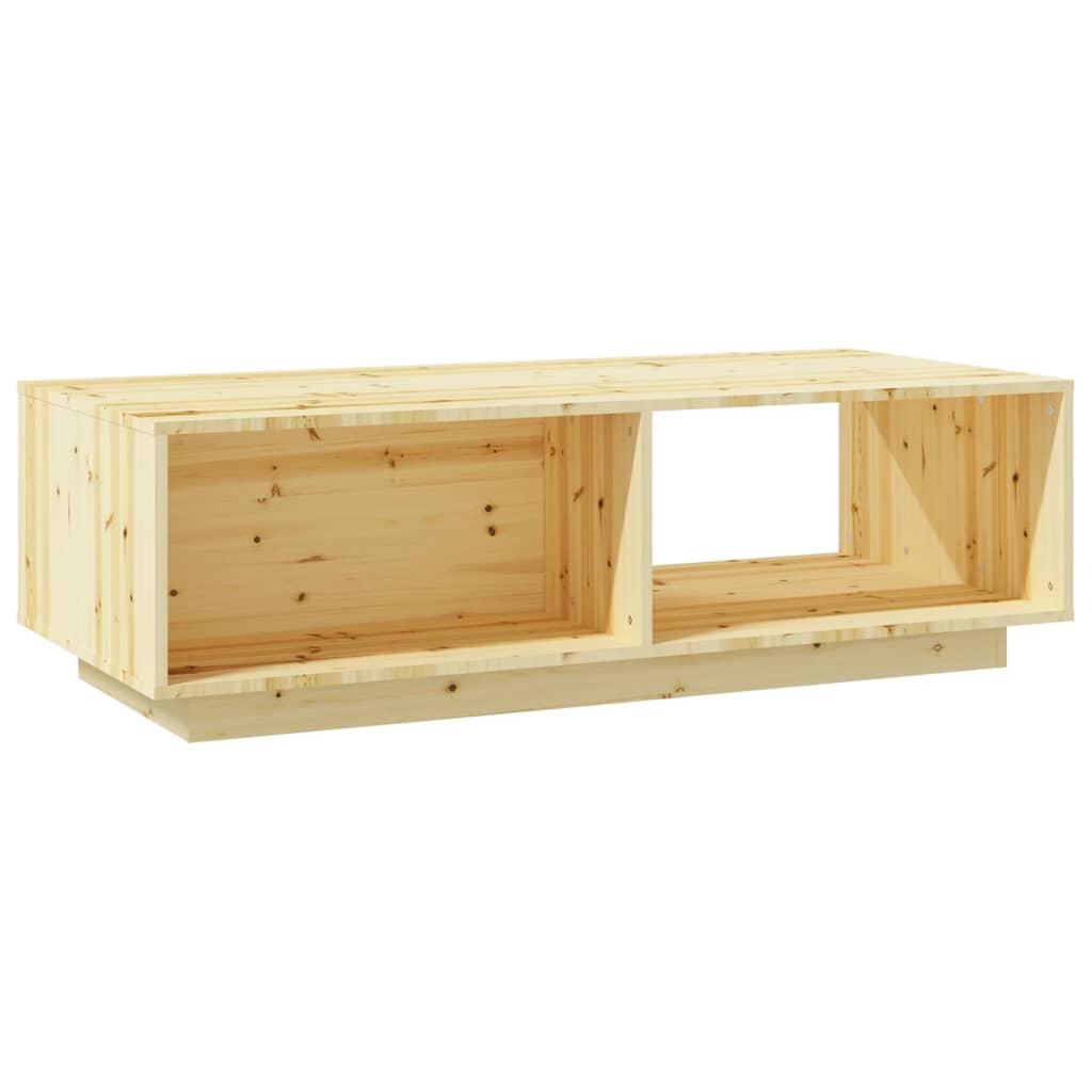 Stolić za kavu 110 x 50 x 33,5 cm od masivne jelovine