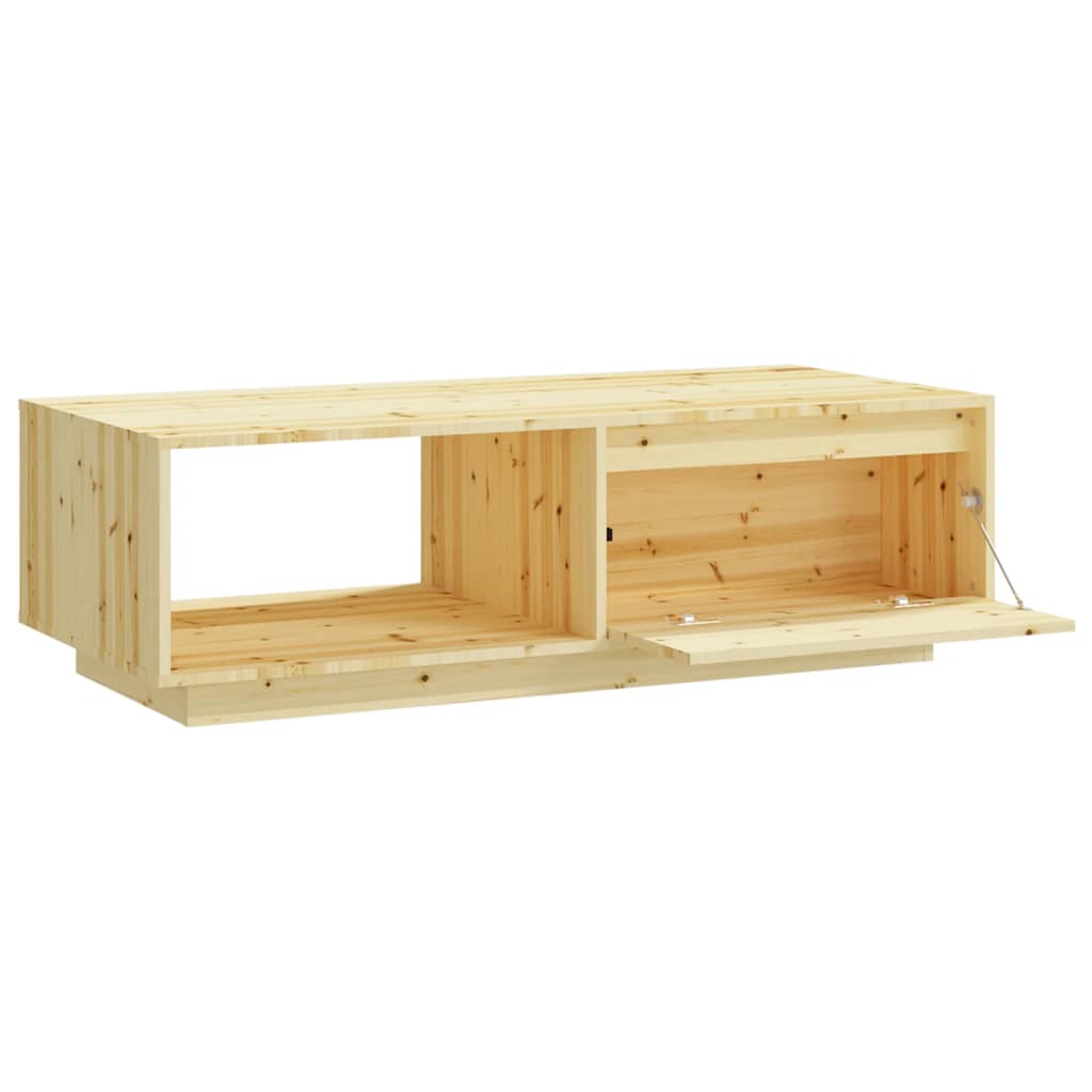 Stolić za kavu 110 x 50 x 33,5 cm od masivne jelovine