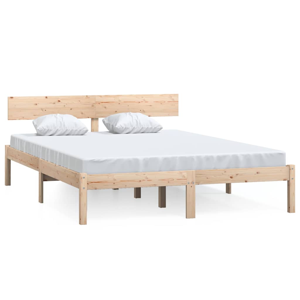 Okvir za krevet od borovine 150 x 200 cm veliki bračni