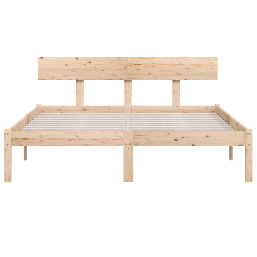 Okvir za krevet od borovine 150 x 200 cm veliki bračni