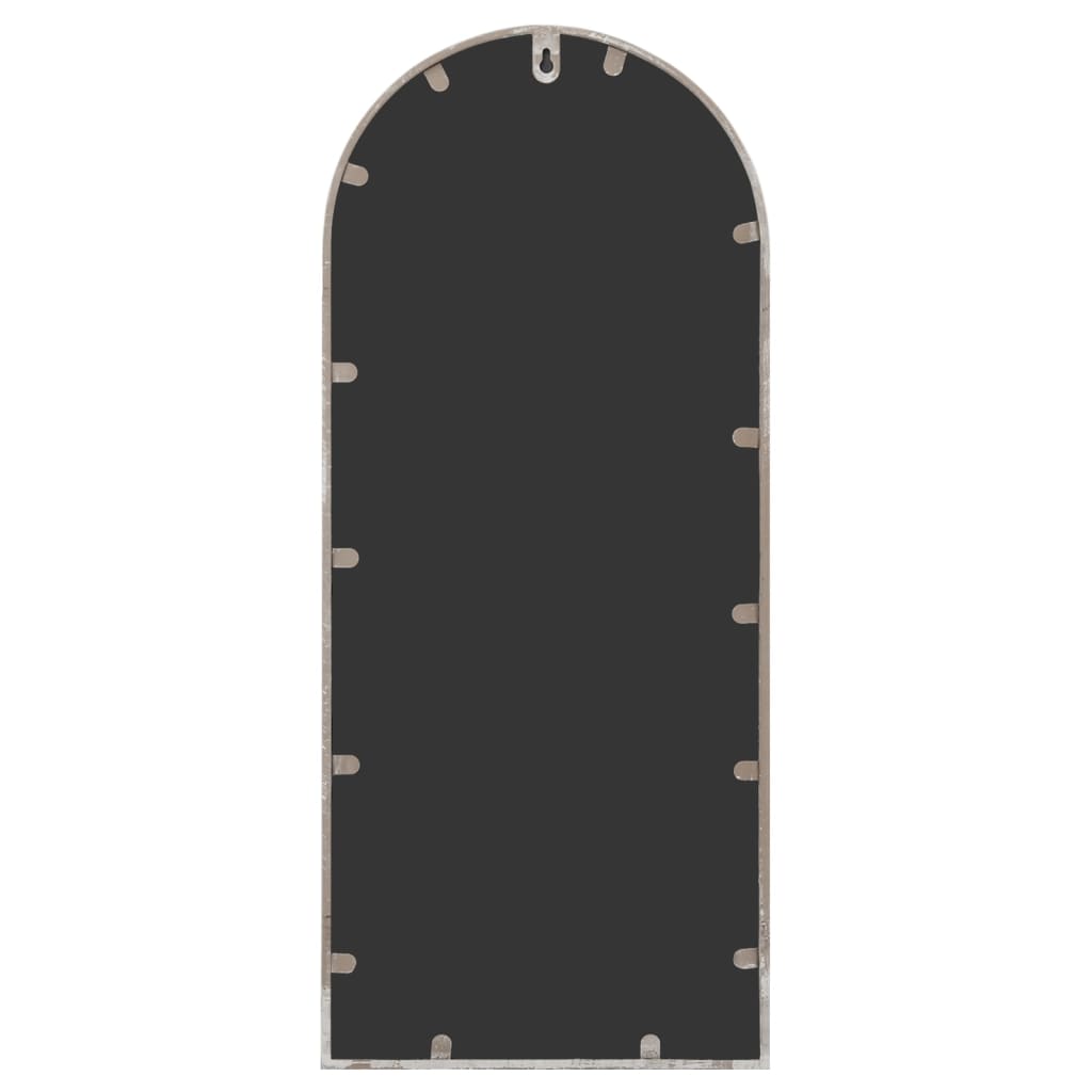Vrtno ogledalo boja pijeska 100x45 cm željezno vanjska upotreba