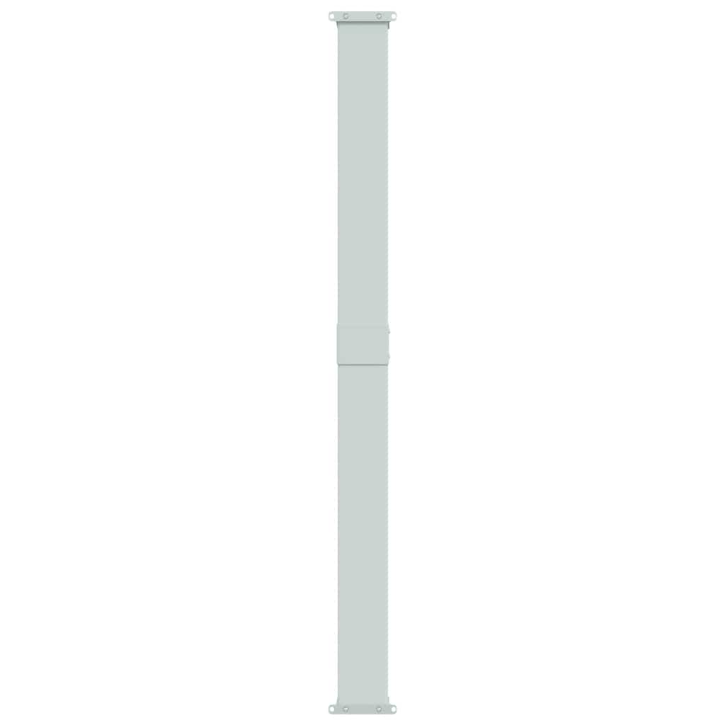 Uvlačiva bočna tenda za terasu 180 x 600 cm crna