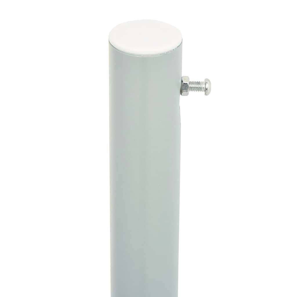 Uvlačiva bočna tenda za terasu 200 x 600 cm crna