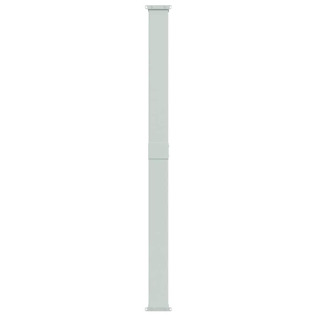 Uvlačiva bočna tenda za terasu 200 x 600 cm crvena