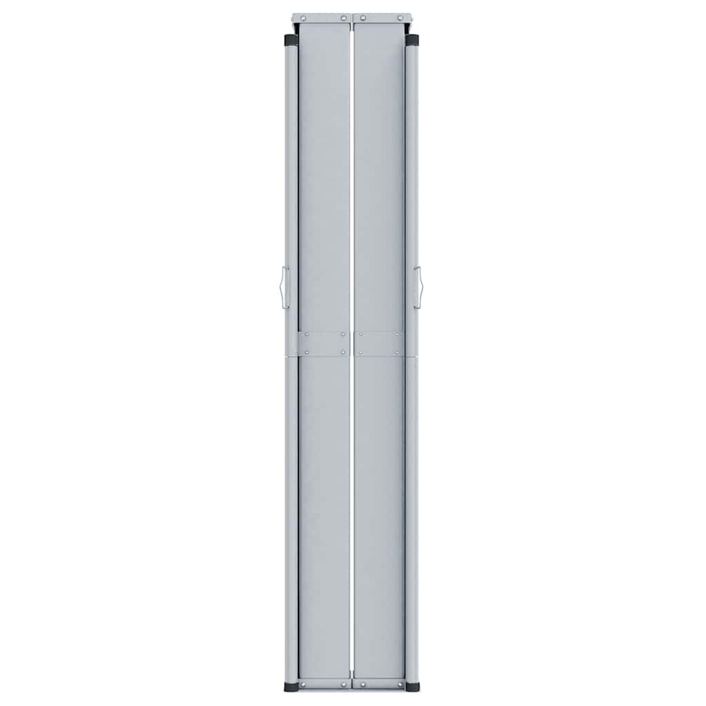 Uvlačiva bočna tenda crna 180 x 600 cm