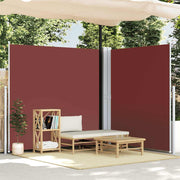 Uvlačiva bočna tenda smeđa 220 x 600 cm