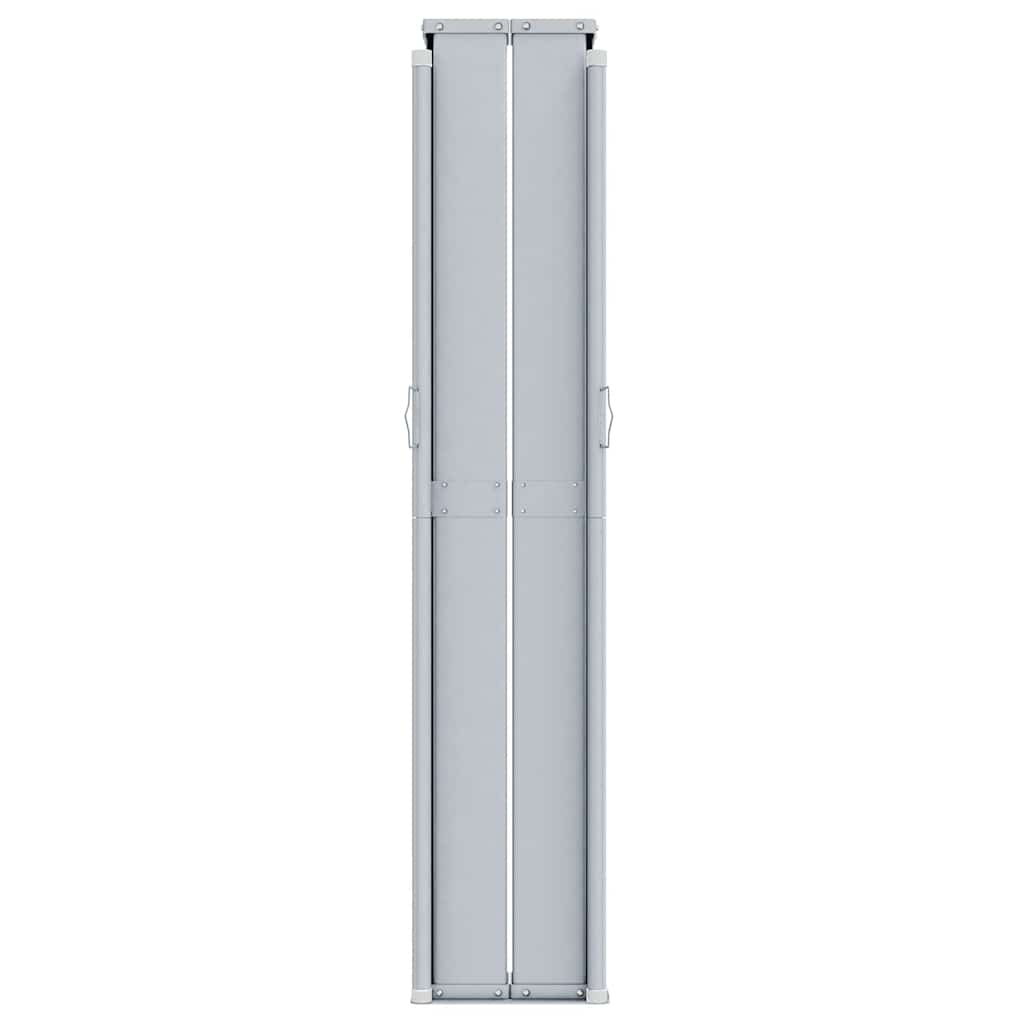 Uvlačiva bočna tenda crvena 200 x 1200 cm