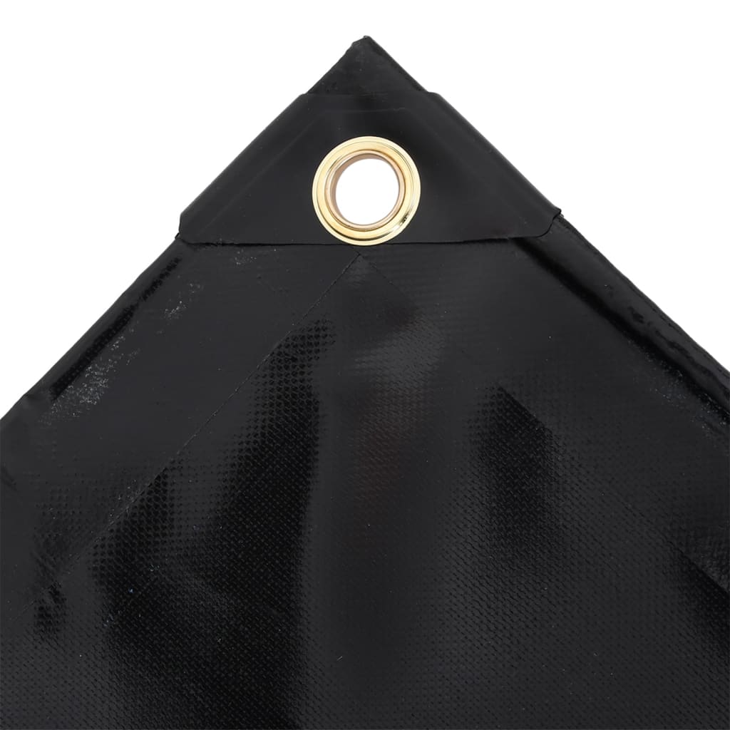 Cerada 650 g/m² 4 x 4 m crna