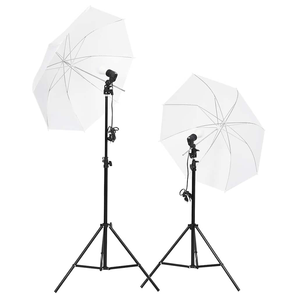 Fotografska studijska oprema sa setom svjetala i pozadinom